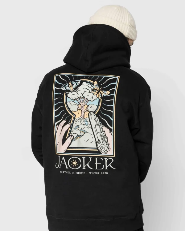 Paradise-Hoodie-Black>Jacker Clearance