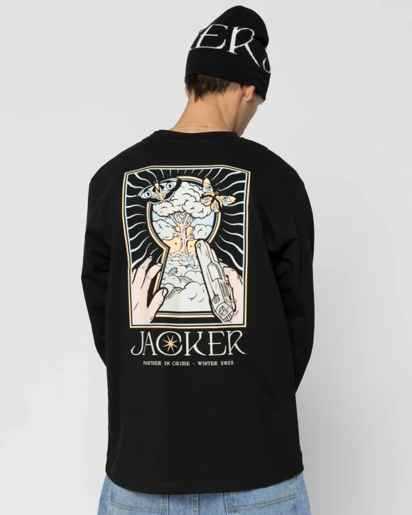 Paradise-Long Sleeves-Black>Jacker Outlet