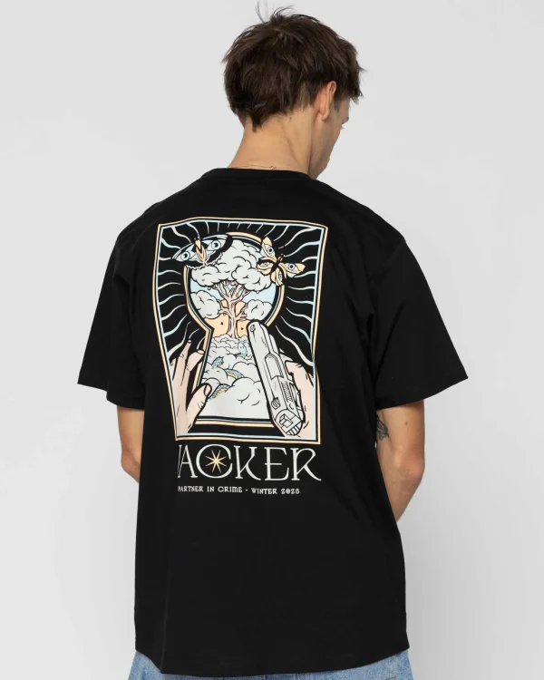 Paradise-T-Shirt-Black>Jacker New