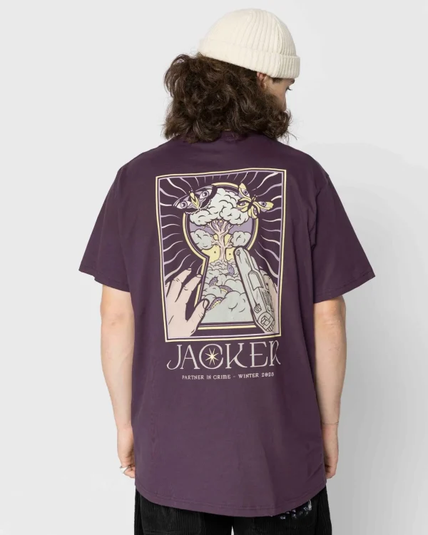 Paradise-T-Shirt-Purple>Jacker Flash Sale