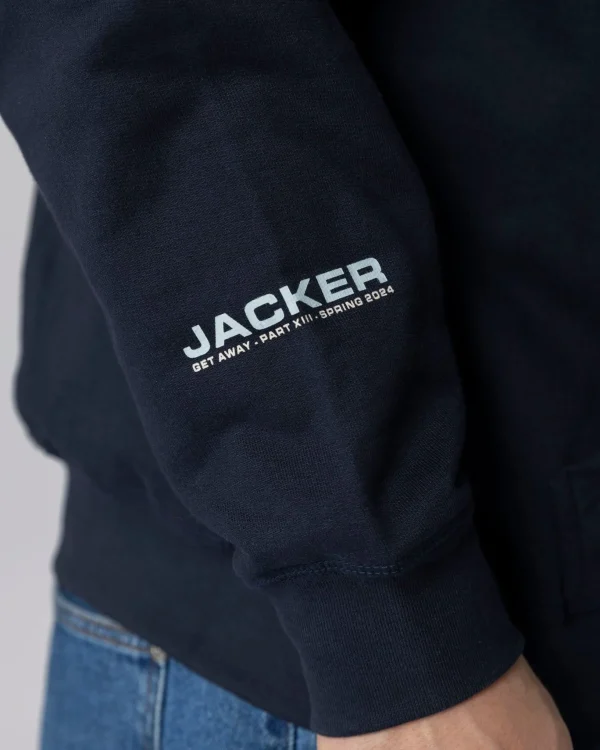 Passio Garo Hoodie-Navy>Jacker New
