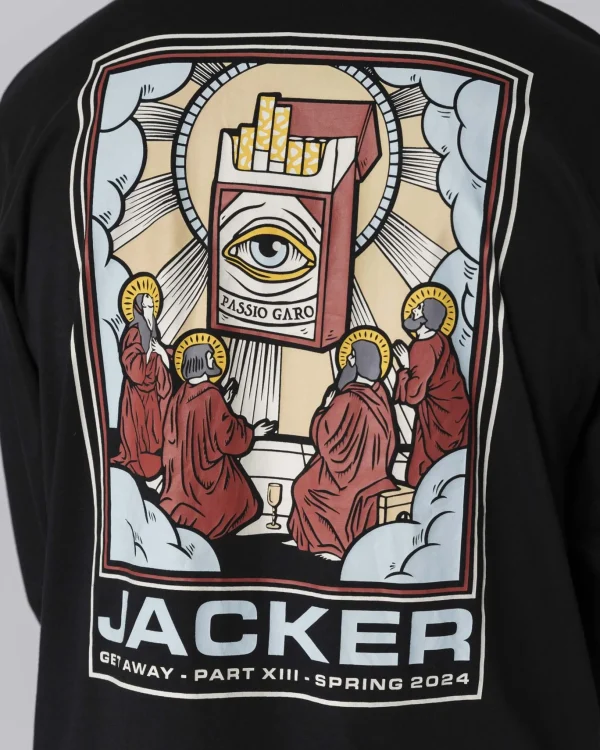 Passio Garo Long Sleeves-Black>Jacker Fashion