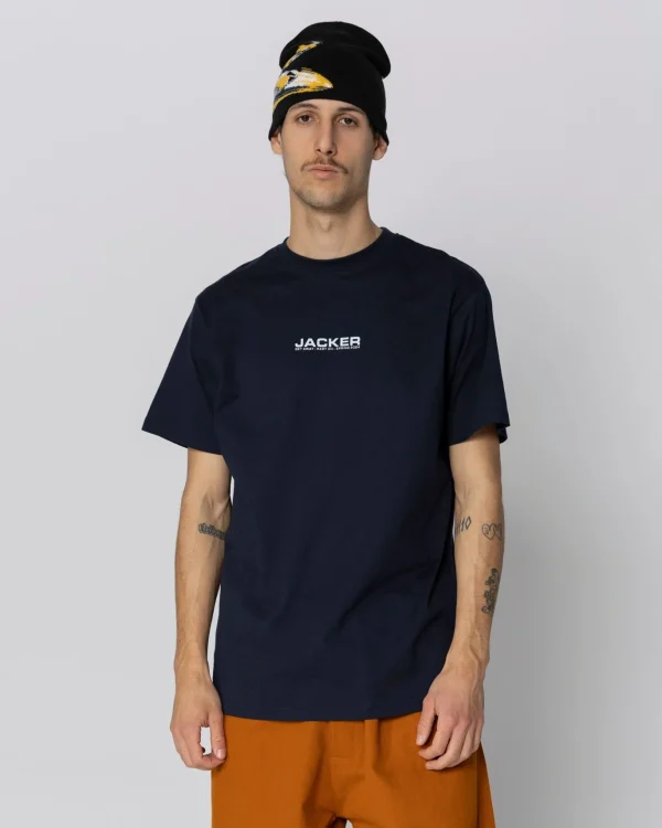Passio Garo T-Shirt-Navy>Jacker Cheap