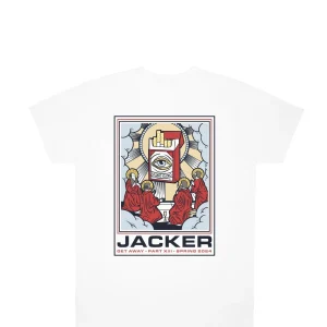 Passio Garo T-Shirt-White>Jacker Flash Sale