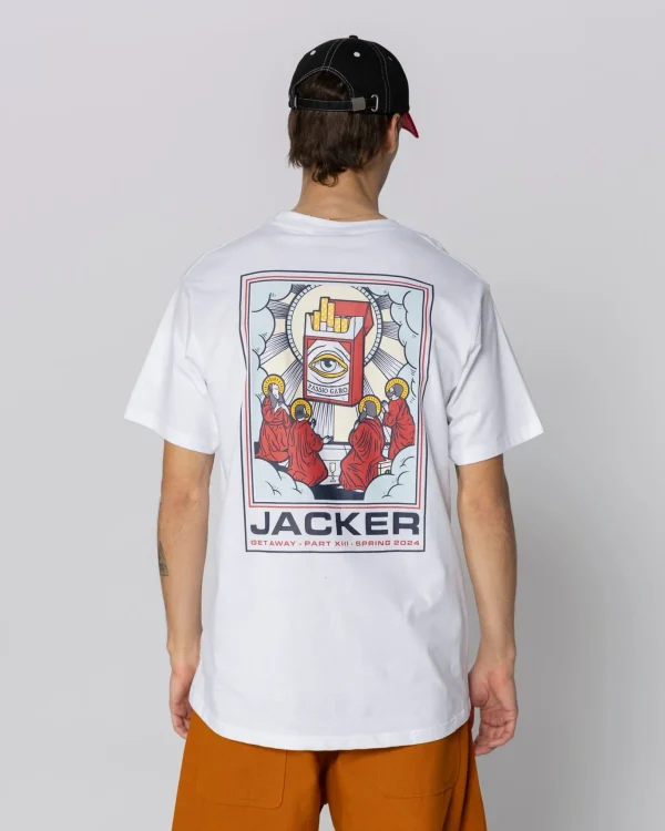 Passio Garo T-Shirt-White>Jacker Flash Sale