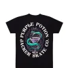 Purple Potion-T-Shirt-Black>Jacker Outlet