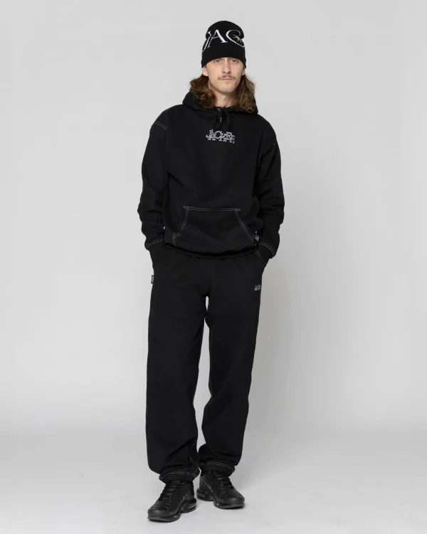 Select Contrast Hood-Hoodie-Black>Jacker Sale