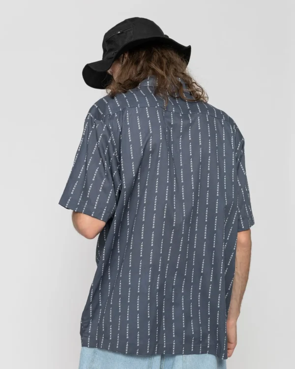 Signal-Shirt-Navy>Jacker Shop