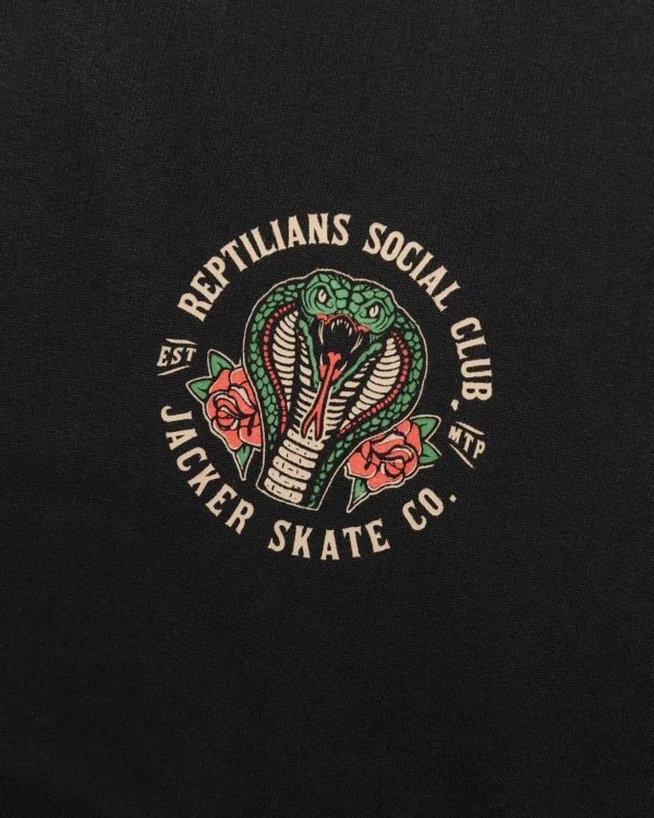 Social Club-Hoodie-Black>Jacker Best Sale