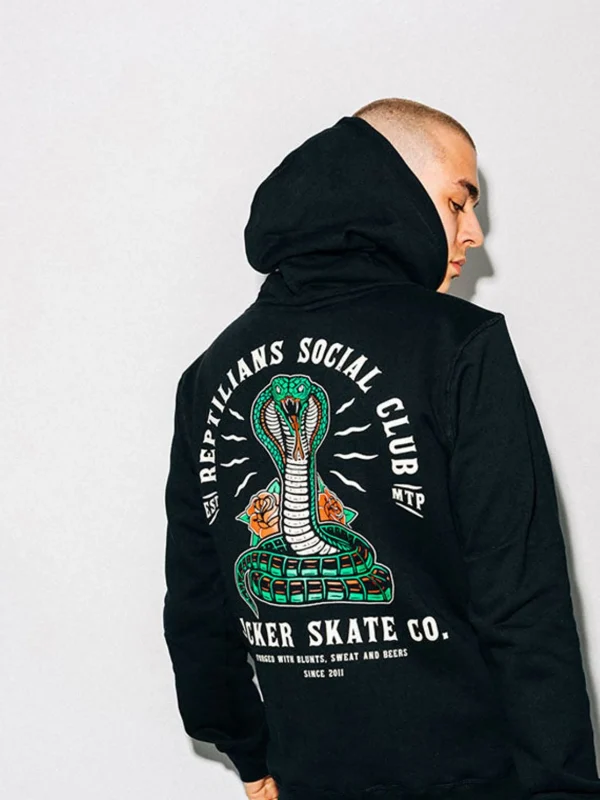Social Club-Hoodie-Black>Jacker Best Sale