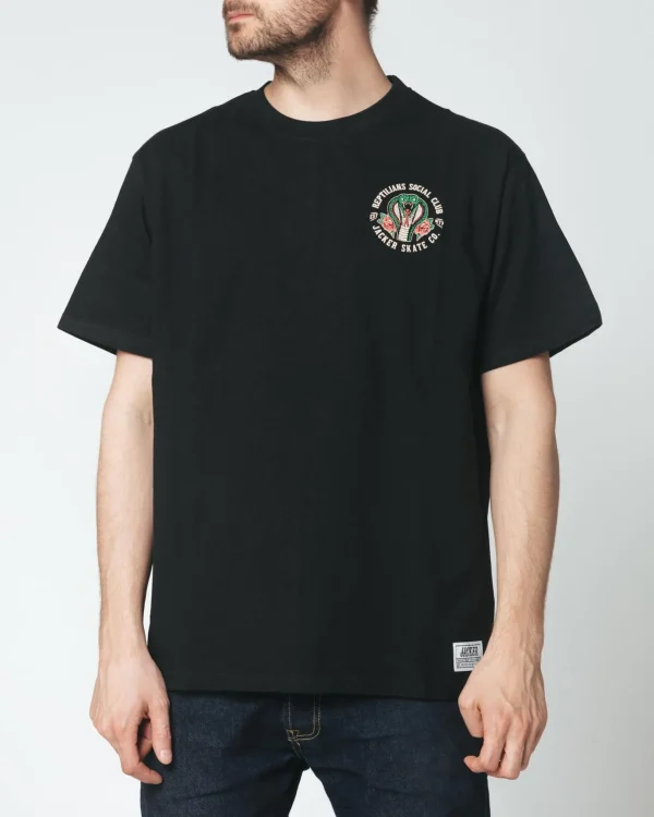 Social Club-T-Shirt-Black>Jacker Outlet