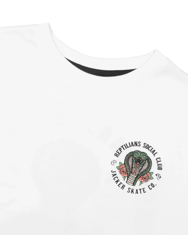Social Club-T-Shirt-White>Jacker Fashion