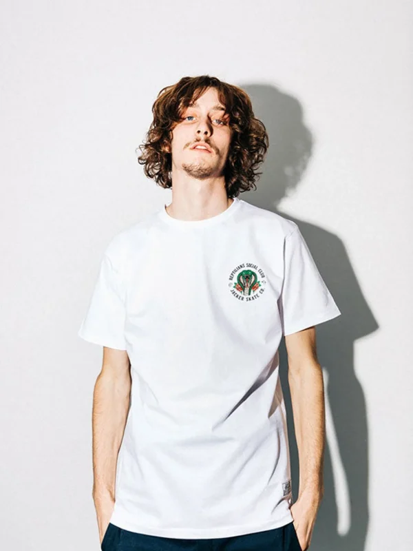 Social Club-T-Shirt-White>Jacker Fashion