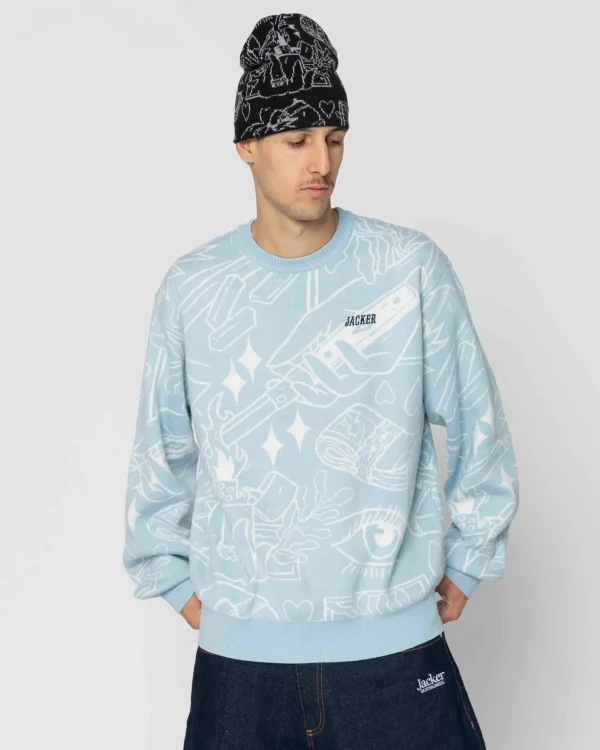 Soulmate-Knit-Blue>Jacker Clearance