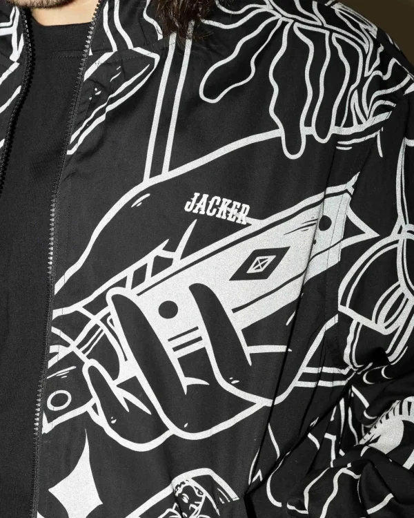 Soulmate-Reflective Jacket-Black>Jacker Flash Sale