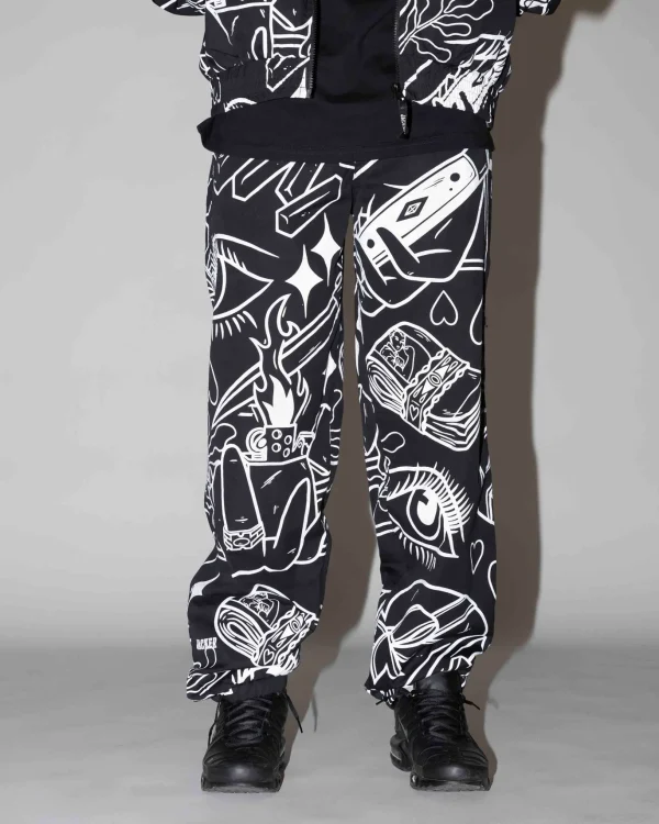 Soulmate-Reflective Pant-Black>Jacker New