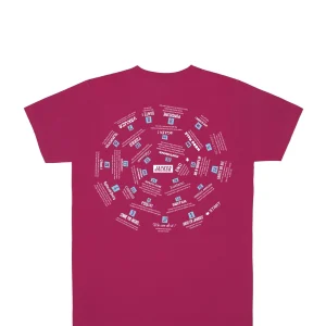 Spiral Game-T-Shirt-Fushia>Jacker Store
