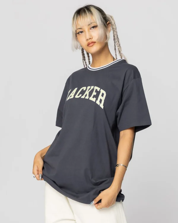 Stingy-T-Shirt-Navy>Jacker New