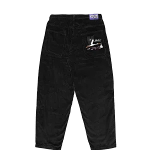 Stork Corduroy-Baggy Pant-Black>Jacker Clearance