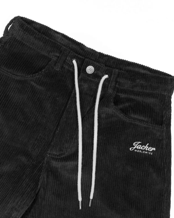 Stork Corduroy-Baggy Pant-Black>Jacker Clearance
