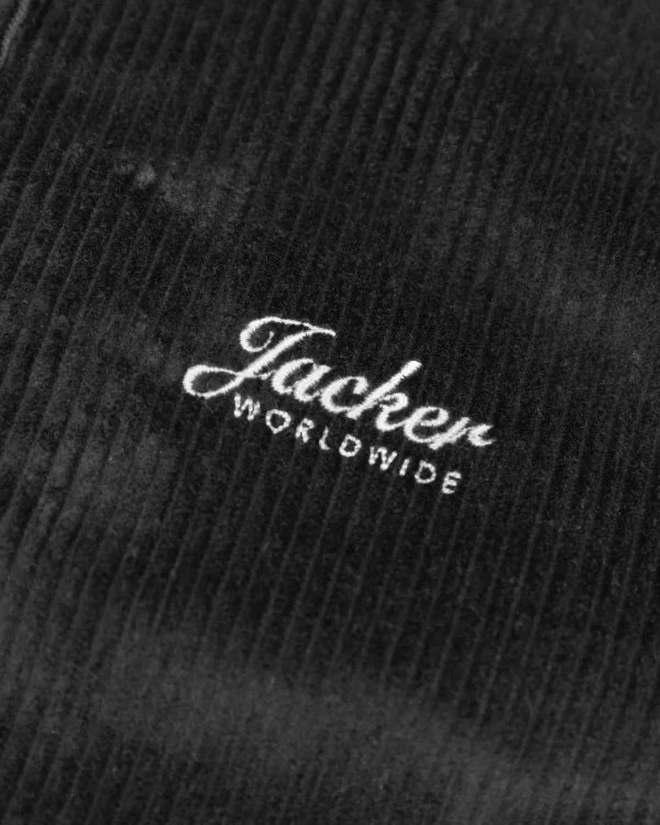 Stork Corduroy-Overshirt-Black>Jacker Clearance