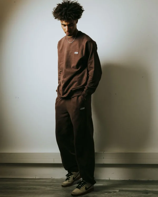 Team Logo-Sweatpant-Brown>Jacker Store