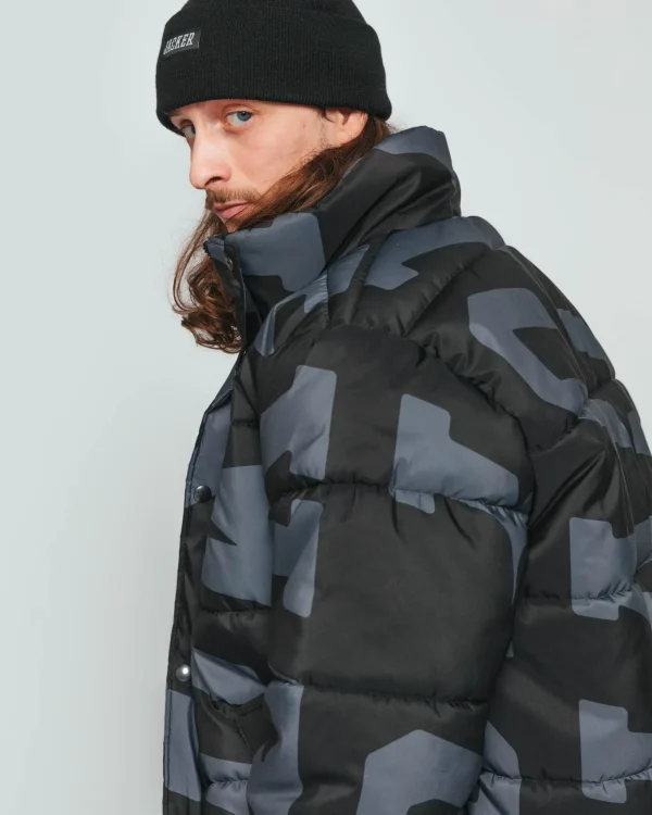 Team Puffer-Jacket Seaqual®-Black>Jacker Discount