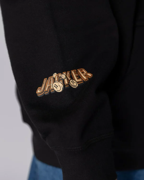 Therapy Hoodie-Black>Jacker Clearance