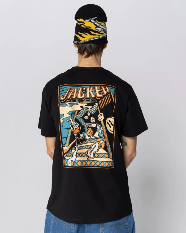 Therapy T-Shirt-Black>Jacker Fashion