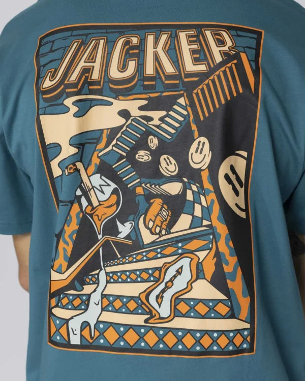 Therapy T-Shirt-Blue>Jacker Best