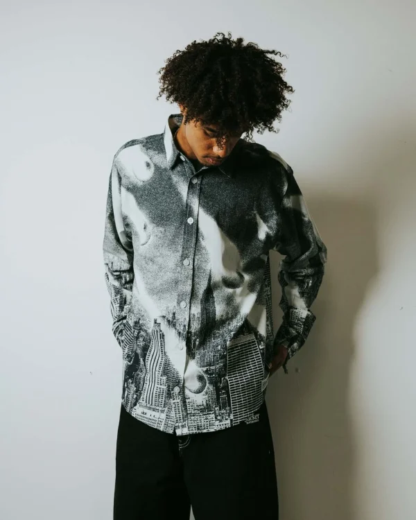 Tits Attack-Chemise-All Over>Jacker Cheap