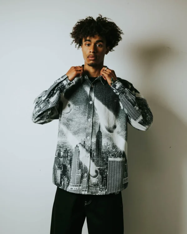 Tits Attack-Chemise-All Over>Jacker Cheap