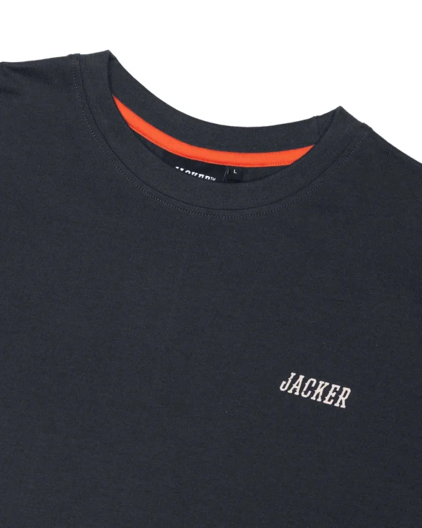 Tits Attack-T-Shirt-Navy>Jacker Online