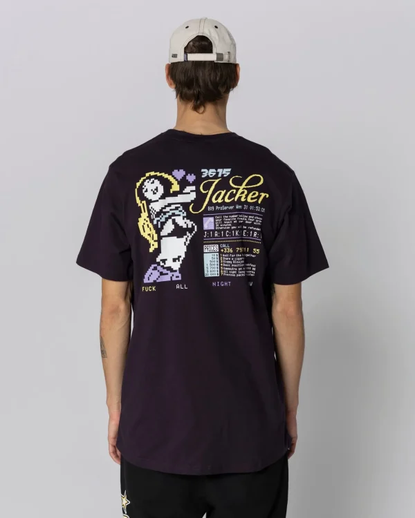 3615 T-Shirt-Purple>Jacker Clearance