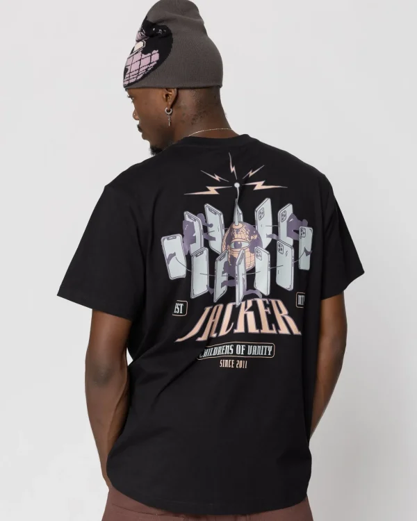 Vanity-T-Shirt-Black>Jacker Sale