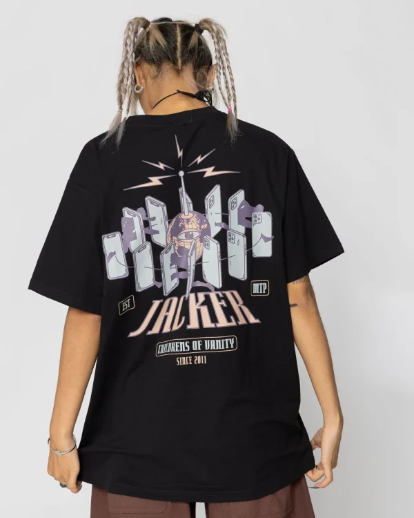 Vanity-T-Shirt-Black>Jacker Sale