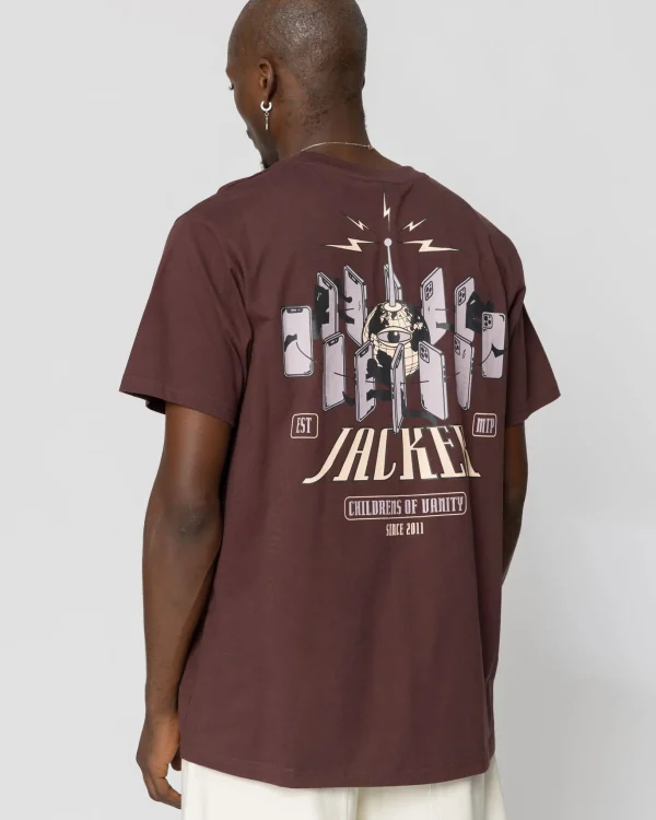 Vanity-T-Shirt-Brown>Jacker Sale