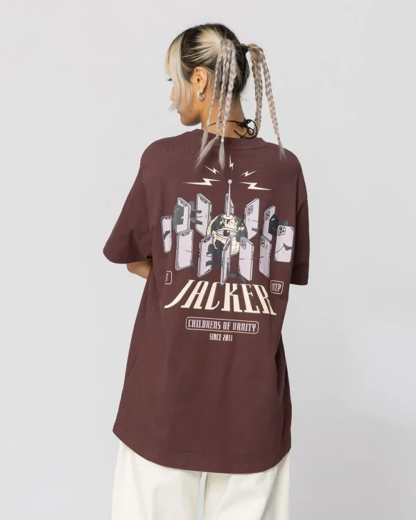 Vanity-T-Shirt-Brown>Jacker Sale