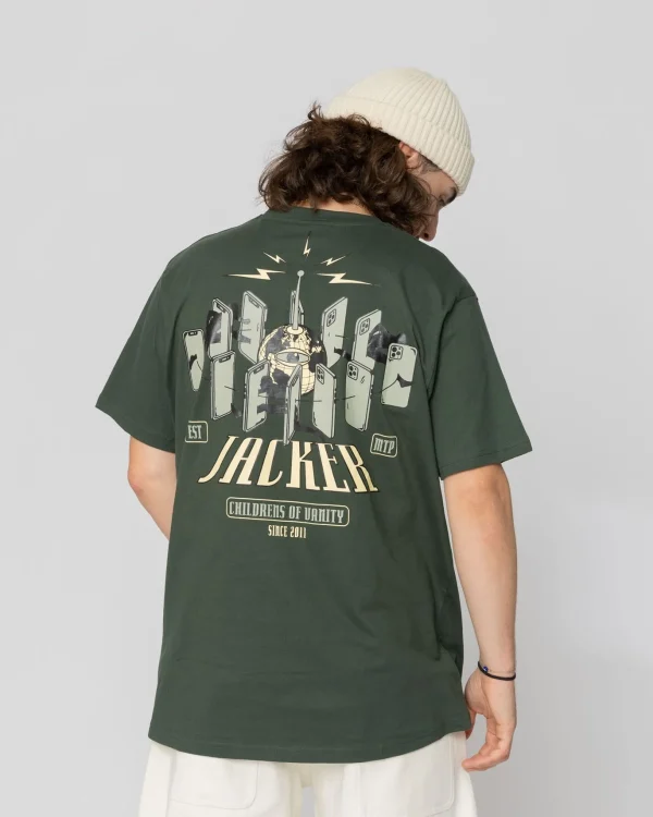 Vanity-T-Shirt-Green>Jacker Cheap